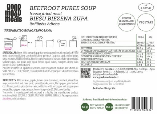 Beetroot puree soup - Image 3