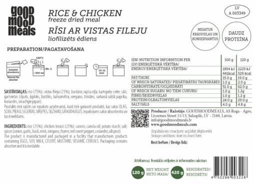 Reis mit Huhn – Bild 3