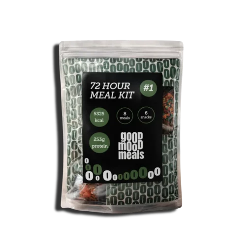 Good Mood Meals
72 Hour Meal Kit Ration
Freeze-Dried Meals 