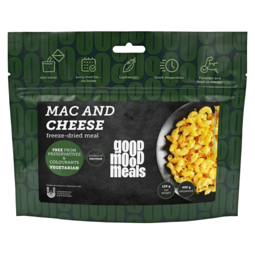 Good Mood Meals Freeze-Dried Mac And Cheese