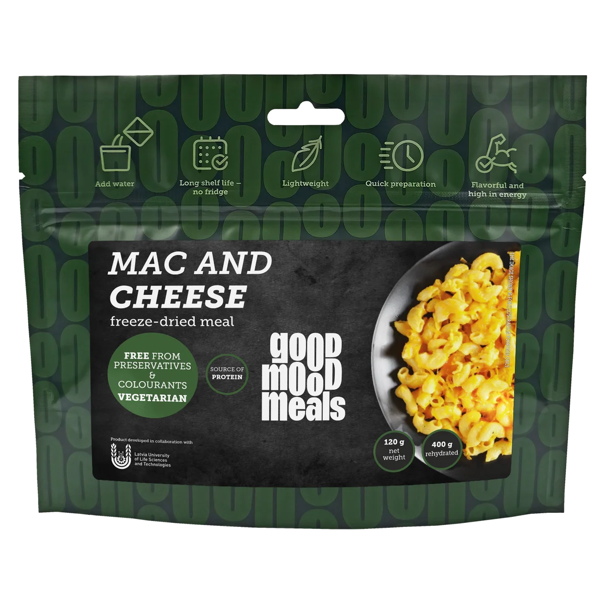 Good Mood Meals Freeze-Dried Mac And Cheese