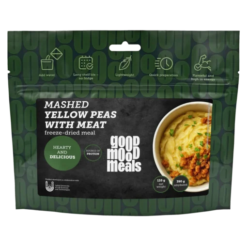 Good Mood Meals Freeze-Dried Mashed Yellow Peas With Meat