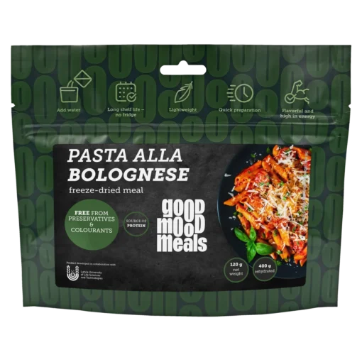 Good Mood Meals Freeze-Dried Pasta Alla Bolognese