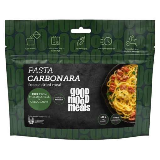 Good Mood Meals Freeze-dried Pasta Carbonara