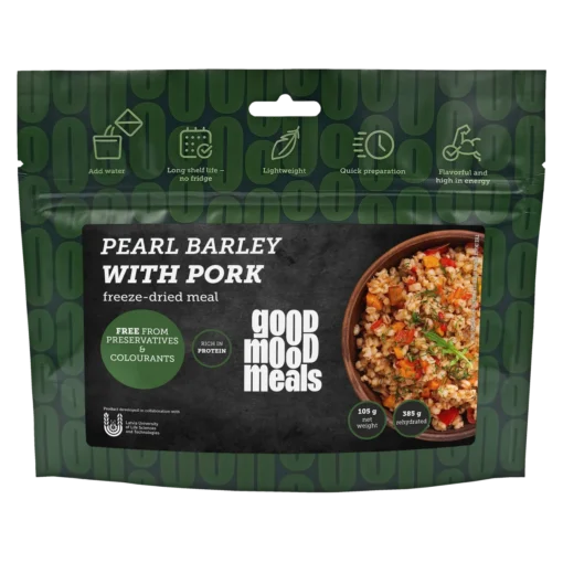 Good Mood Meals Freeze-Dried Pearl Barley With Pork