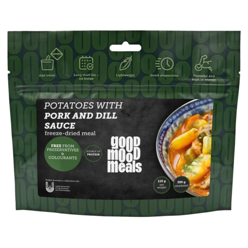 Good Mood Meals Freeze-Dried Potatoes With Pork And Dill Sauce