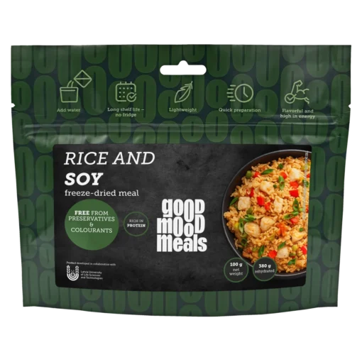 Good Mood Meals Freeze-Dried Rice And Soy