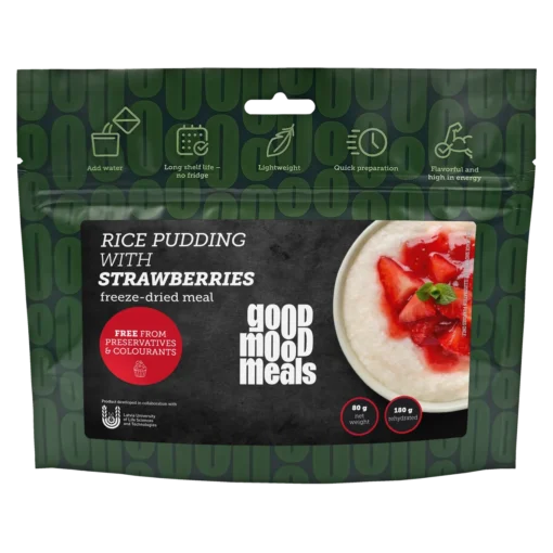 Good Mood Meals Freeze-Dried Strawberry Pudding