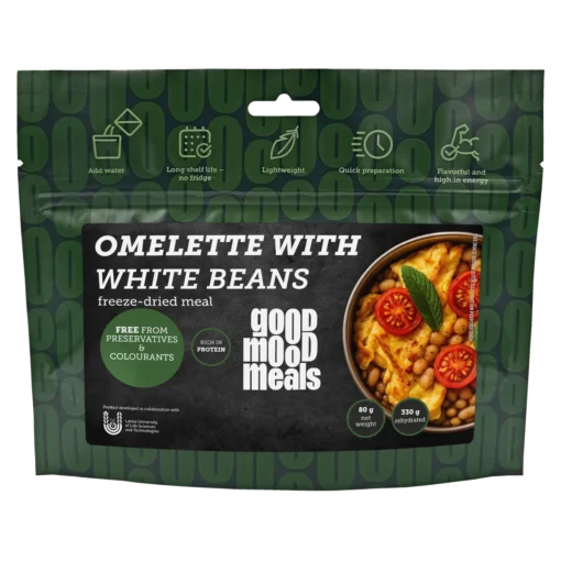 Good Mood Meals Freeze-Dried Omelette With White Beans