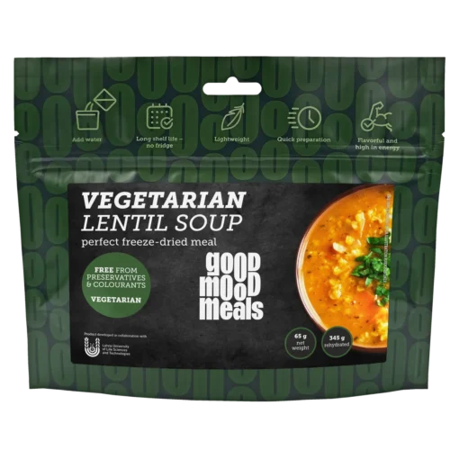 Good Mood Meals Freeze-Dried Vegetarian Lentil Soup