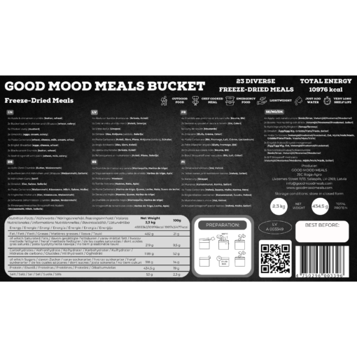 Good Mood Meals Bucket – Bild 2