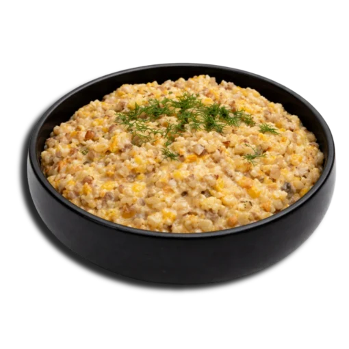 Good Mood Meals Buckwheat with chicken and cream sauce