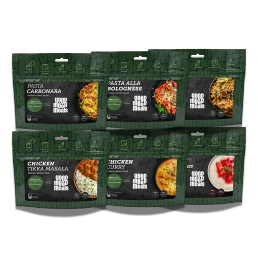adventure starter pack Kit | Good Mood Meals Freeze-Dried meal Kit